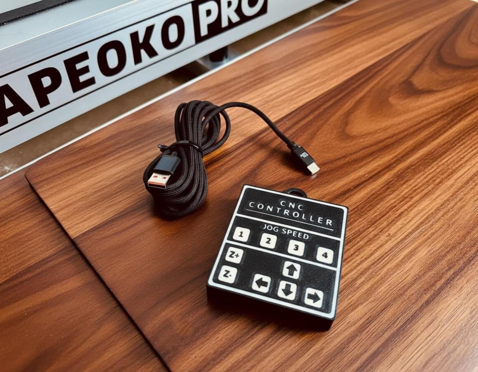 USB jog controller detail view
